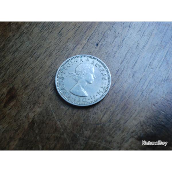 monnaie grande bretagne one schilling 1956