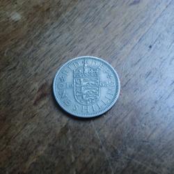 monnaie grande bretagne one schilling 1962