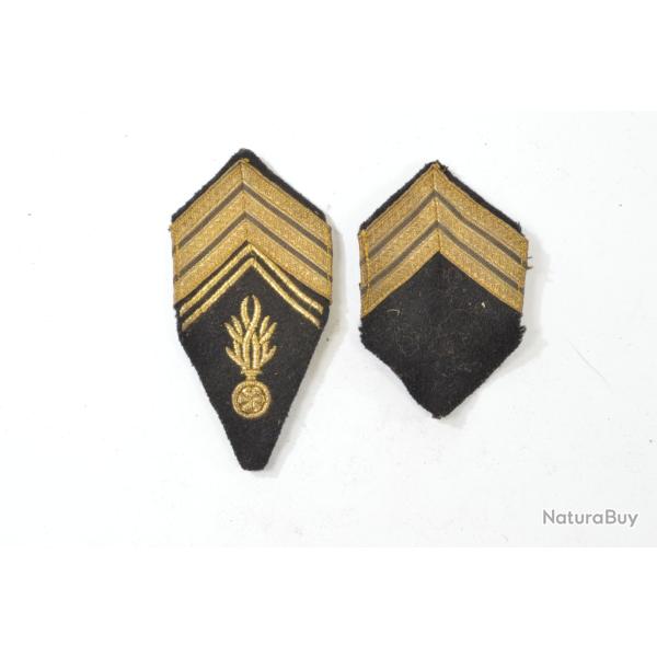 Anciens insignes patch de bras, Gendarmerie Mobile Mar�chal des Logis Chef