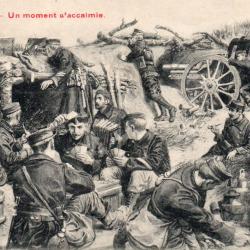 CPA -YSER-1914- Un moment d'accalmie -N&deg;6021