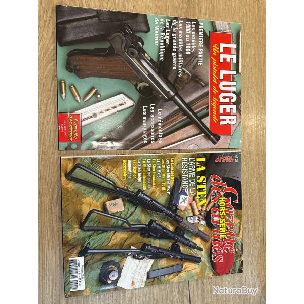 2 livres Luger et Sten