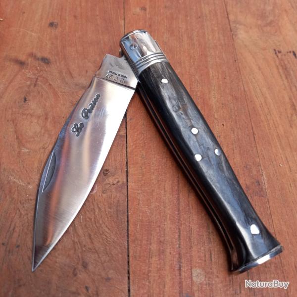 Couteau KENAVO LE POISSON Manche en Corne de B�lier