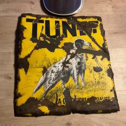 Ancienne plaque &eacute;maill&eacute;e TUNET