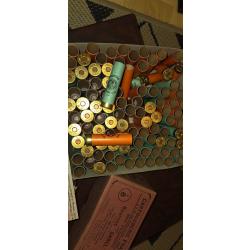 lot 100 douilles carton cal 20 et accessoires