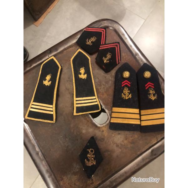 S�rie d'�paulettes troupes coloniales