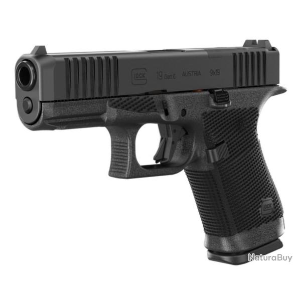 Glock 19 Gen 6 OR + D�tente Match Timney Cal 9x19