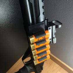 LOTS DE 2 PORTE CARTOUCHE CALIBRE 12 &Agrave; COLLER