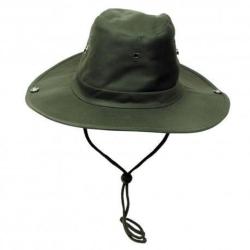 Chapeau de brousse &agrave; Large bord Vert