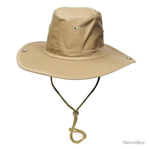 Chapeau de brousse � Large bord Beige