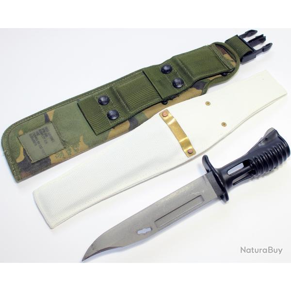 Ba�onnette ORIGINALE SA80 L85 de l'arm�e britannique avec fourreau de c�r�monie N2