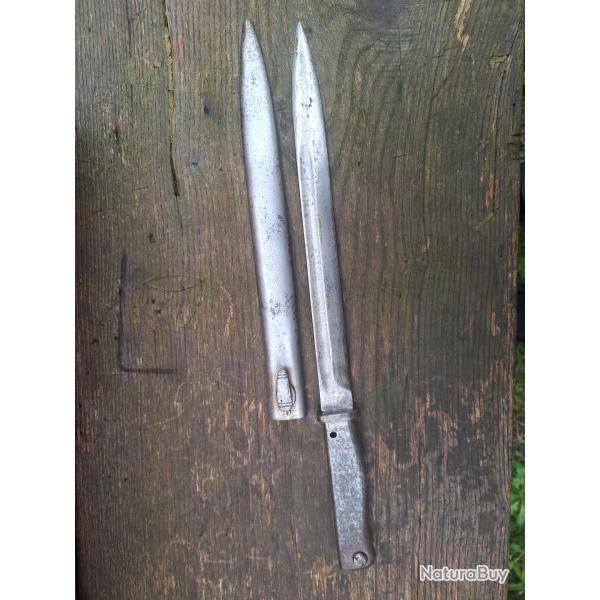 Ba�onnette Mauser Erzats avec Fourreau WW1