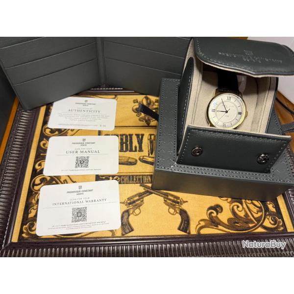 FULL SET, NEUVE JAMAIS PORT�E ! Montre Fr�d�rique Constant automatic Classics premiere FC-301S3B5