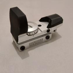 Vis&eacute;e point rouge Multi R&eacute;ticules Swiss Arms inox