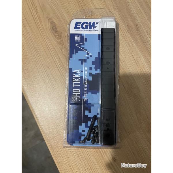 Rail picatinny pent� 30moa pour Tikka t3X tacA1