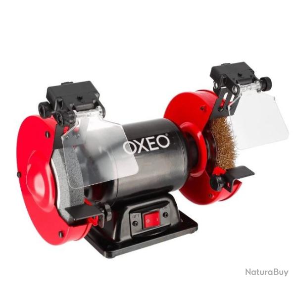 Touret � meuler 400w - Touret Mixte 1 meule & 1 brosse m�tallique �150 mm