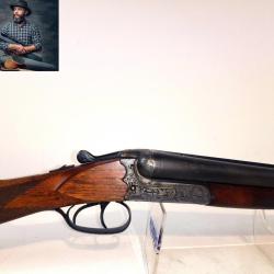 (2916) Fusil De Chasse Juxtapos&eacute; Merkel 117E Bis Cal.12/70 - OCCASION