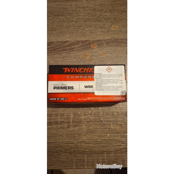 1000 amorces Winchester Small rifle