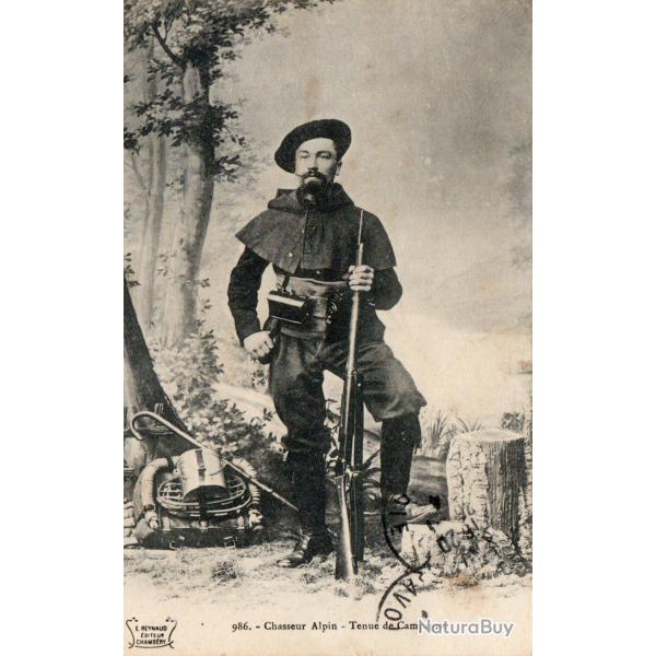 CPA -Chasseur Alpin -Tenue de Campagne- N�6028