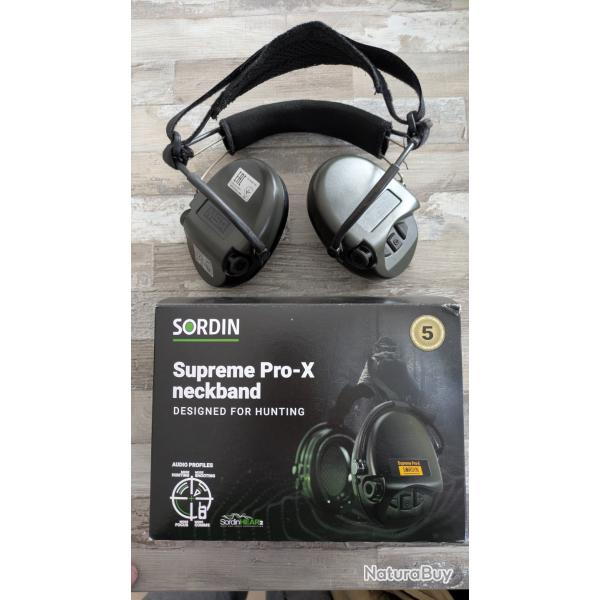 Casque �lectronique MSA supr�me pro X neckband