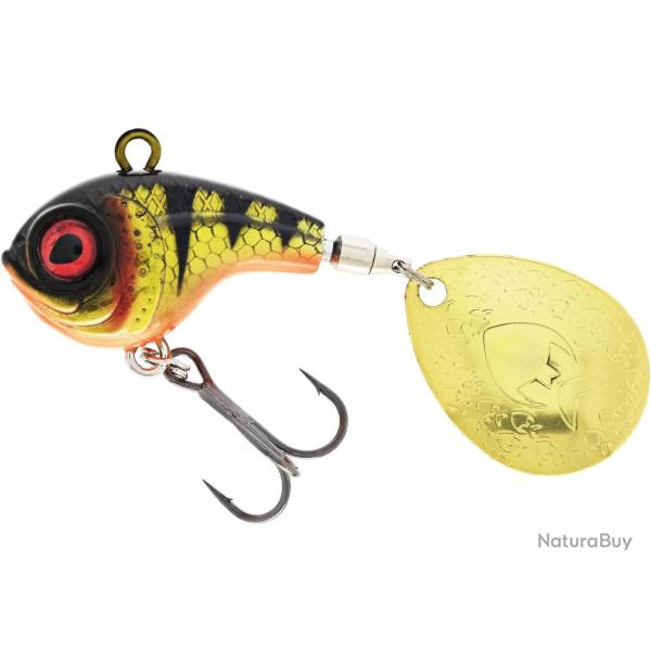 Leurre Westin DropBite Spin Tail Jig 8g Bling Perch 8g 2,6cm