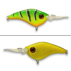 Poisson Nageur River7 Crankbait 4 11cm 15g Gold Perch