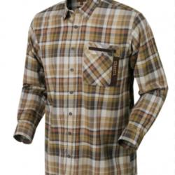 Soldes 2026 - Harkila Chemise Amlet : shadow brown
