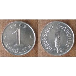 France 1 Centime 1962 Neuve Piece Epi Franc Centime Francs