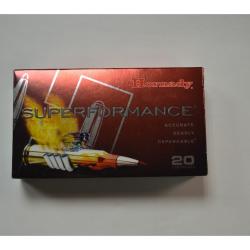 1 BOITE DE 20 MUNITIONS HORNADY CALIBRE 308 WIN SST SURPERFORMANCE  165 GR/10.7G  NEUVE