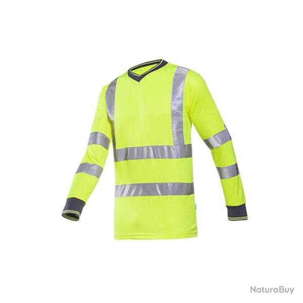 Tee shirt manches longues HV BRESSO jaune