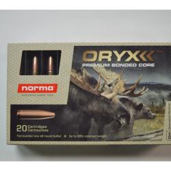 1 BOITE DE 20 MUNITIONS NORMA CALIBRE 30-06 ORYX 13G/200GR NEUVE