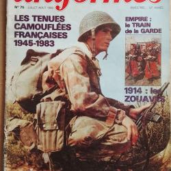 Uniformes n&deg; 75 -1983-  zouaves 1914
