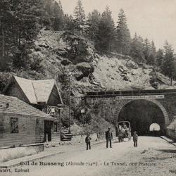 CPA -Col de BUSSANG ( Altitude 734 m.), le Tunel c&ocirc;t&eacute; Fran&ccedil;ais - N&deg;6025