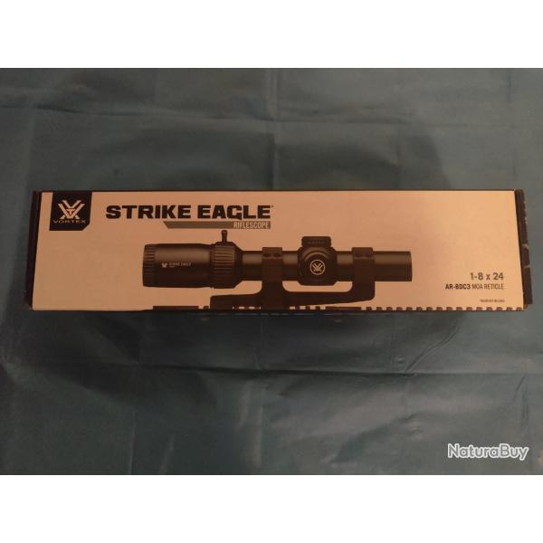 Vortex Strike Eagle 1-8x24  r�ticule illumin� AR-BDC3 neuve flambant ! Affaire !