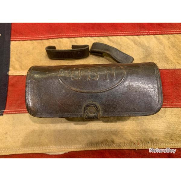 Cartouchi�re US Navy 1889 pour revolver Colt Army calibre 38, � restaurer