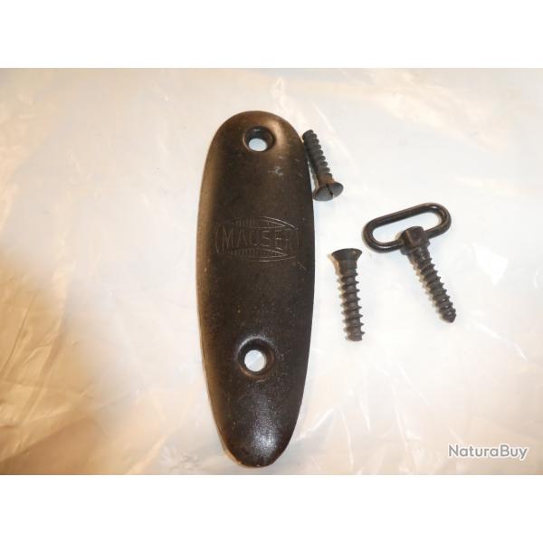 plaque de couche + vis + grenadiere MAUSER 45