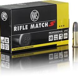 Munitions RWS 22lr Rifle Match S Professional Line x50