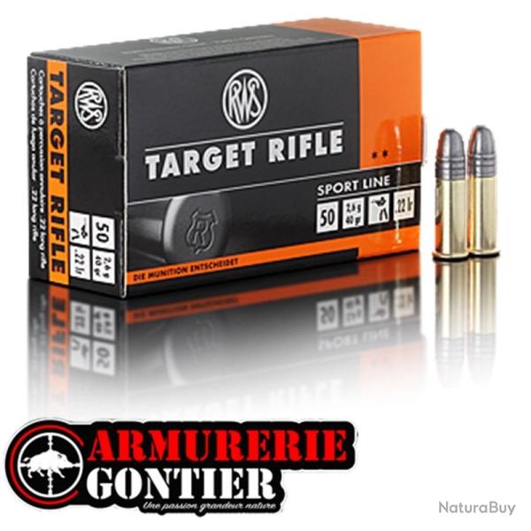 Munitions RWS 22lr Target Rifle Sport Line x50