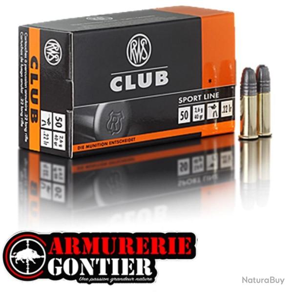 Munitions RWS 22lr Club Sport Line x50