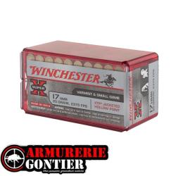 Munitions WINCHESTER 17HMR SUPER X 20GR JHP