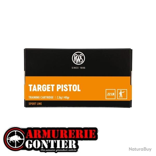 Munitions RWS 22lr target Pistol x50