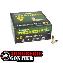 Munitions REMINGTON 22LR STANDARD 38G X550