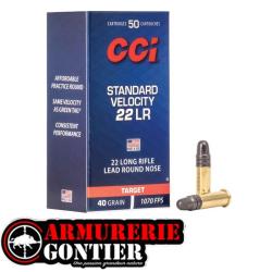 Munitions CCI C22LR Standard Velocity 40 Grains x50