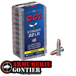 Munitions CCI 22LR Stinger Hyper Velocity 32 Grains x50