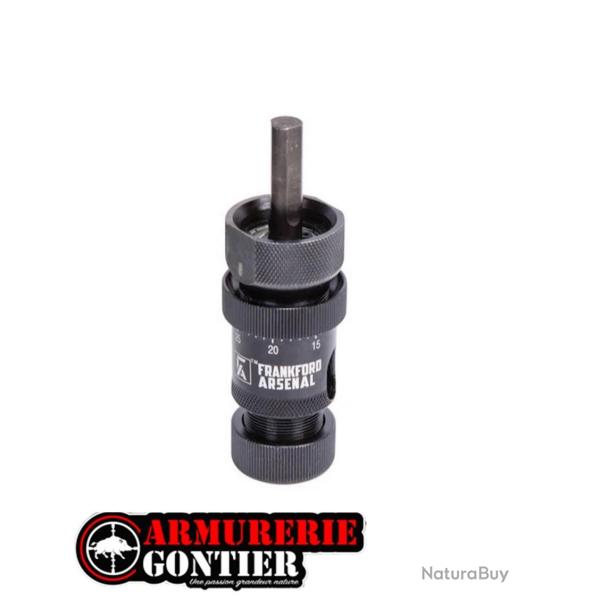 Frankford Arsenal Universal Precision Case Trimmer - Trimming universel et rapide pour vos �tuis