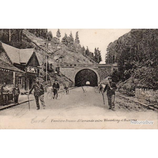 CPA - Fronti�re Franco Allemand entre Wesserding et Bussang - N�6024