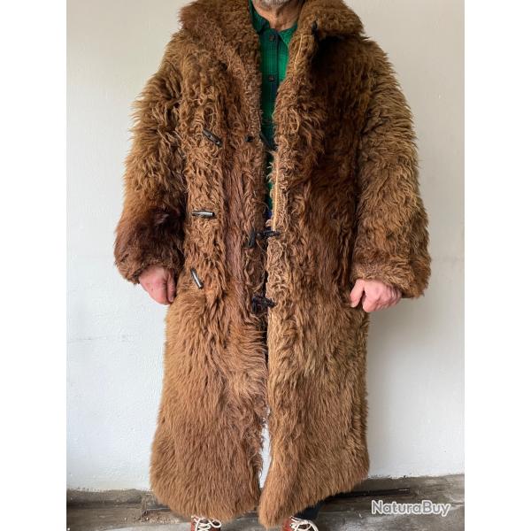 Manteau ancien en bison