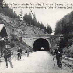 CPA - Fronti&egrave;re Franco-Allemande entre Wesserling, Urbis et Bussang (Cot&eacute; Fran&ccedil;ais) - N&deg;6030