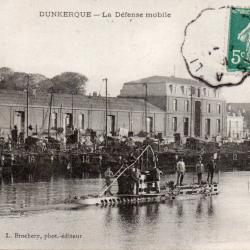 CPA - DUNKERQUE- La D&eacute;fense mobile - N&deg;6031