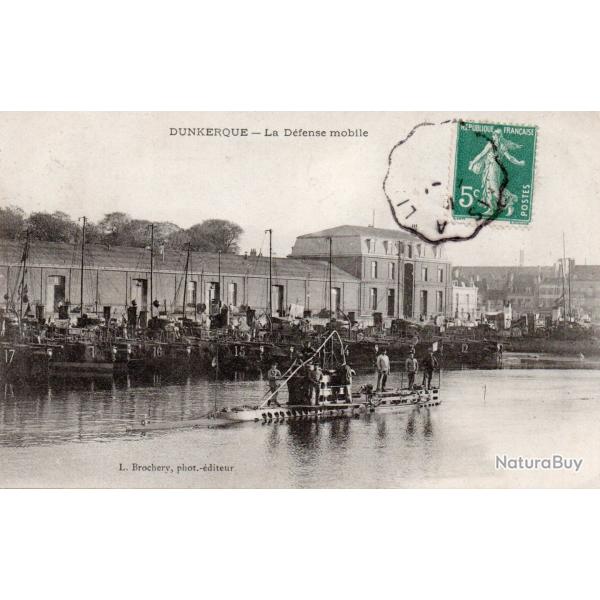 Carte postale ancienne Dunkerque - La D�fense mobile -N�7900
