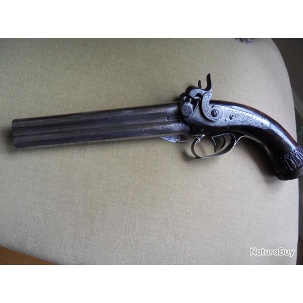 BEAU ET BON PISTOLET 2 CANONS